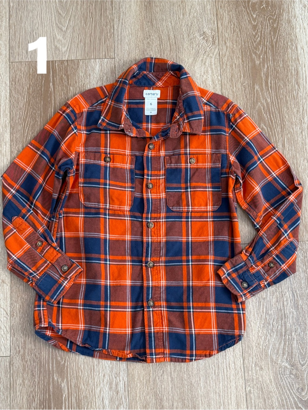 BUNDLE (10) Kids Boys Shirt Jeans and Pants Mixed Clothing Fall Winter Size 6 - Picture 2 of 9